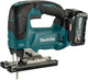Makita jv002gd201 seghetto alternativo a batteria 40 v max impugnatura a D | Batteria da 2,5 Ah (2 pz), caricabatterie rapido, in mbox