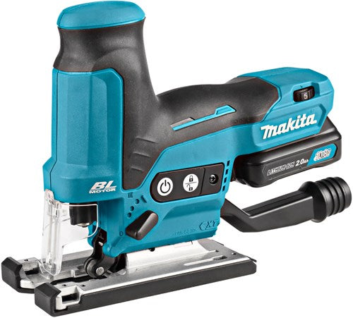 Sierra de calar makita jv102dsaj 10.8v modelo T batería 2.0 ah (2 piezas), cargador, mbox - jv102dsaj