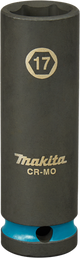 Makita krachtdop impact black, 1 2 17mm lang - e-16477