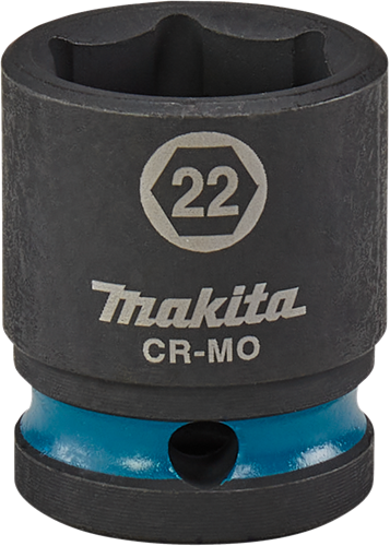 Imp makita vaso de impacto act negro, 1 2 22 mm - e-16184
