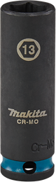 Bussola Imp Makita Act nera, lunga 3 8 13 mm - e-16302