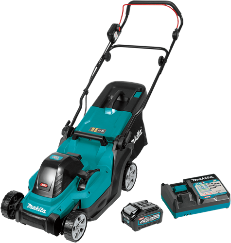 Rasaerba Makita lm003gm103 xgt 40v max 38cm | 1 batteria 40 V max 4,0 Ah e caricabatterie DC40RC - LM003GM103