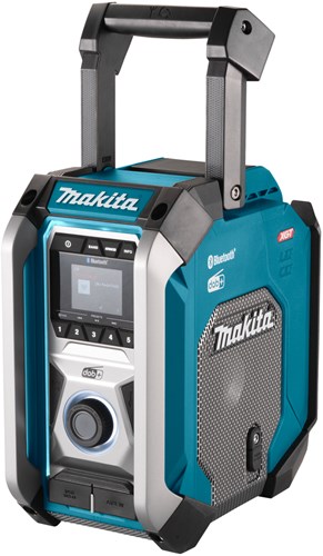 Makita mr007gz | bouwradio | fm dab dab+ bluetooth | 12v ,18v, en 40v | zonder accu's en lader | in doos - mr007gz