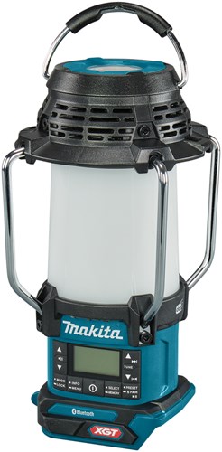 Makita mr009gz | 40v máximo | lámpara de camping | con radio | sin pilas ni cargador - mr009gz