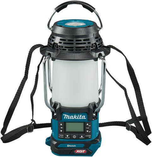 Lampada da campeggio Makita MR010GZ 40V Max con radio e Bluetooth | senza batterie e caricabatterie - mr010gz
