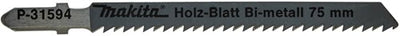 Accesorios Makita hoja de sierra de calar hc12bi - t101bf | 5 piezas - p-31594