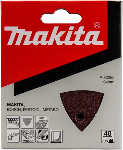 Accessori Makita foglio abrasivo 3-k k40 rosso v. - p-33255