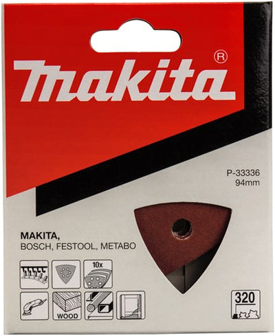 Makita accessoires schuurvel 3-k k320 red v. - p-33336