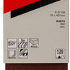 Makita accessoires schuurband k120 76x457 red - p-37138