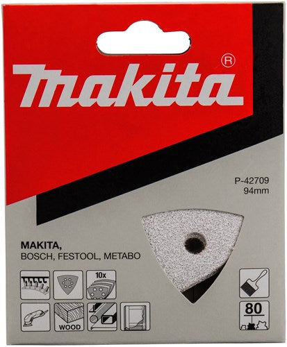 Makita accessoires schuurvel 3-k k80 white v. - p-42709