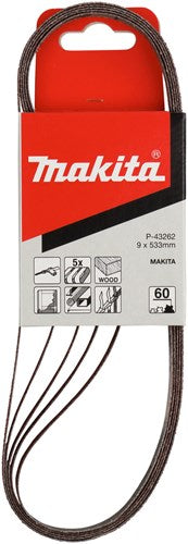 Accessori Makita nastro abrasivo k60 9x533 rosso - p-43262