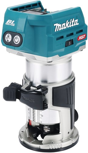 Fresadora superior y de borde Makita rt001gz14 | 40v máximo | sin pilas ni cargador | en caja - rt001gz14