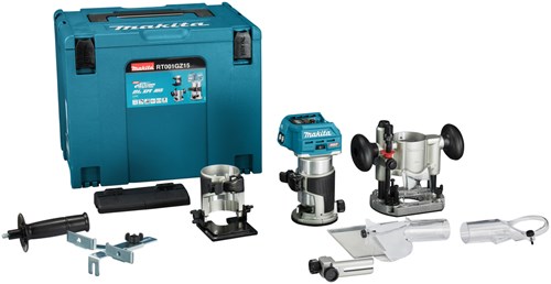 Fresa top e bordo a batteria Makita xgt 40v max nuda