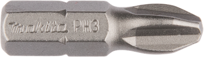 Punta a vite Makita | ph3x25 | 3 pezzi - b-23472