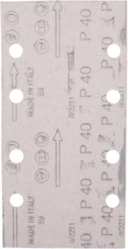 Hoja de lija Makita 185x93 k40 vlc blanca - e-19629