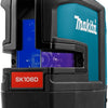 Makita sk106dz laser a punto incrociato rosso | senza batterie e caricabatterie, in scatola con borsa