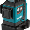 Makita sk700d | 12 V massimo | laser a linea incrociata rosso | 3x360° | corpo | senza batterie e caricabatterie - sk700d