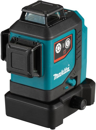 Makita sk700d | 12 v max | kruislijn laser rood | 3x 360° | body | zonder accu's en lader - sk700d