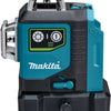 Laser multilinea Makita 12 v max verde 3x 360°