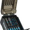 Set di punte per cacciavite a percussione Imp Makita | 31 pezzi | agire in nero - e-22850