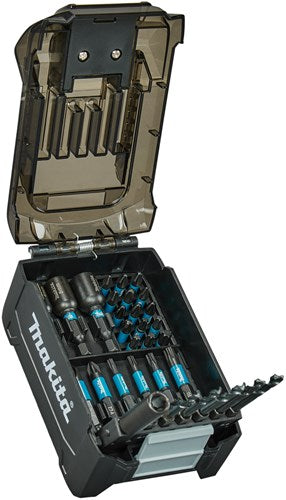 Juego de puntas de destornillador de impacto Imp Makita | 31 piezas | actuar negro - e-22850