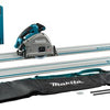 Makita sp001gz06 | sierra de incisión a batería | 40v máximo | excluido baterias y cargador con transmisor aws | 2 x carril guía 1500mm | tiras de conexión en bolsa - sp001gz06