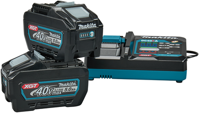 Juego de iniciación de batería makita xgt dc40ra 2xbl4050f