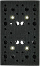 Makita accessoires makita steunzool velcro | 80x133 mm | voor bo005cg bo006cg - 1914h9-4