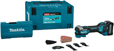 Makita tm001gz03 multiutensile xgt 40 v max senza batterie e caricabatterie, con set accessori in m-box - tm001gz03