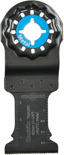 Lama per sega ad immersione Makita tma061 | acciaio inossidabile | 32x40 mm | 5 pezzi - b-64951-5
