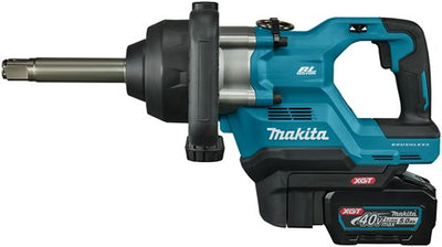 Makita tw010gt201 | avvitatore a percussione a batteria | xgt40vmax | 1| impostare | Caricabatterie rapido 2x batterie da 5,0 Ah in custodia di plastica - TW010GT201