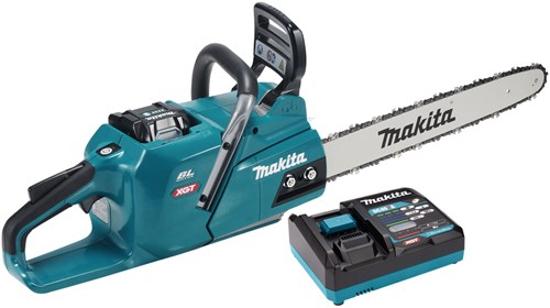 Motosierra a bateria makita 45cm xgt 40v max 5.0ah