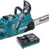 Motosierra a bateria makita 40cm xgt 40v max 5.0ah