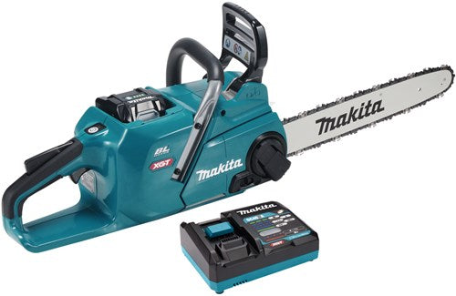 Motosierra a bateria makita 40cm xgt 40v max 5.0ah
