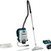 Makita vc008gl201 | Aspirapolvere a spalla 40v max | 2 batterie da 8,0 Ah + caricabatterie rapido VC008GL201
