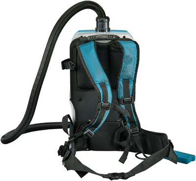 Makita vc012gz01 rugstofzuiger | zonder accu's en lader | met aansluiting. 3 adapters en aws zender | in doos - vc012gz01