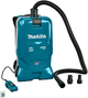 Aspirapolvere a zaino Makita vc012gz01 | senza batterie e caricabatterie | con connessione. 3 adattatori e trasmettitore aws | nella scatola - vc012gz01