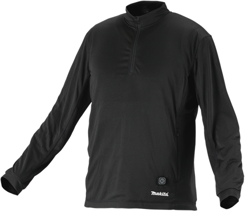Makita verwarmd ondershirt met rits s - dcx201as