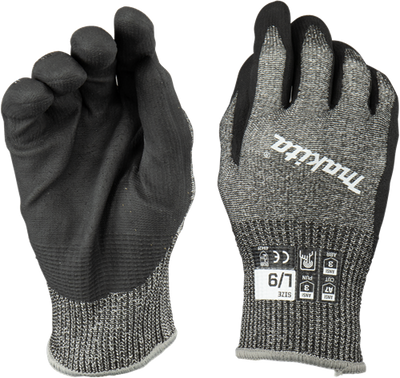 Guante de trabajo Makita | resistente a cortes | talla l 9 - p-84729