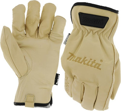 Guantes de trabajo Makita cuero | talla m - p-84626
