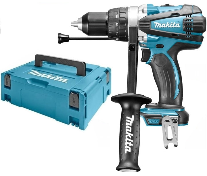 Ty Makita DHP458ZJ Heavy Du Cordless Impact Drill | senza batterie e caricabatterie - dhp458zj