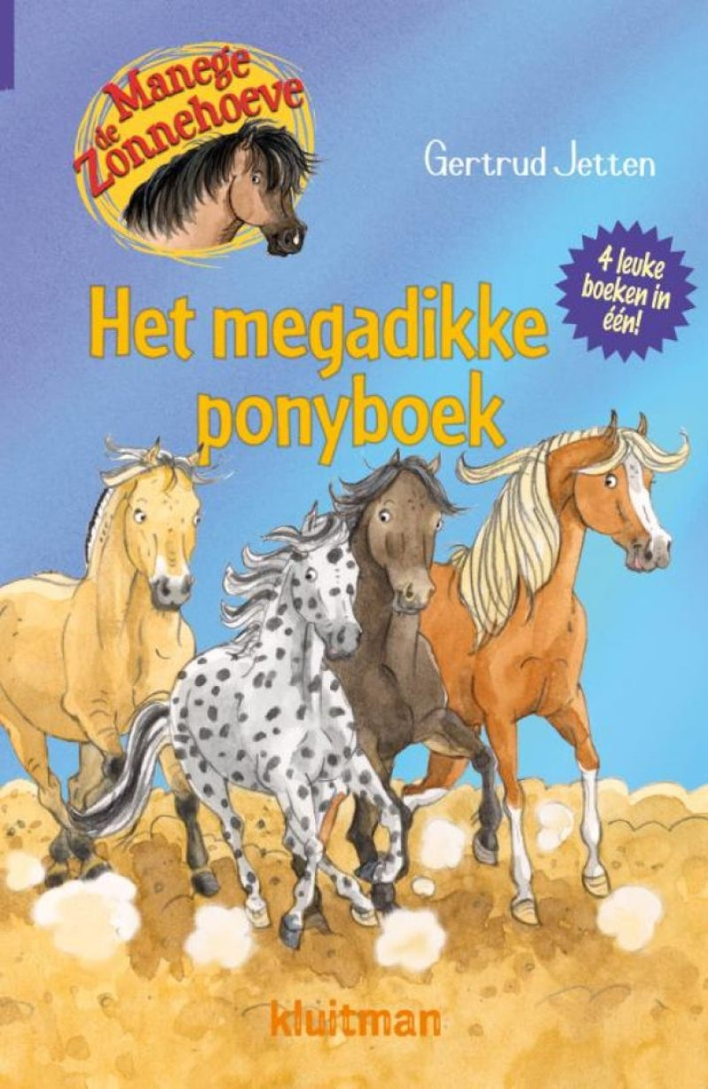 Editore Kluitman Manege de Zonnehoeve The Megadikke Pony Book