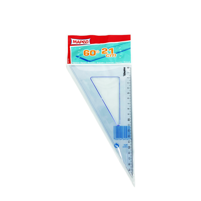 Triangolo mappato 60° 21 cm