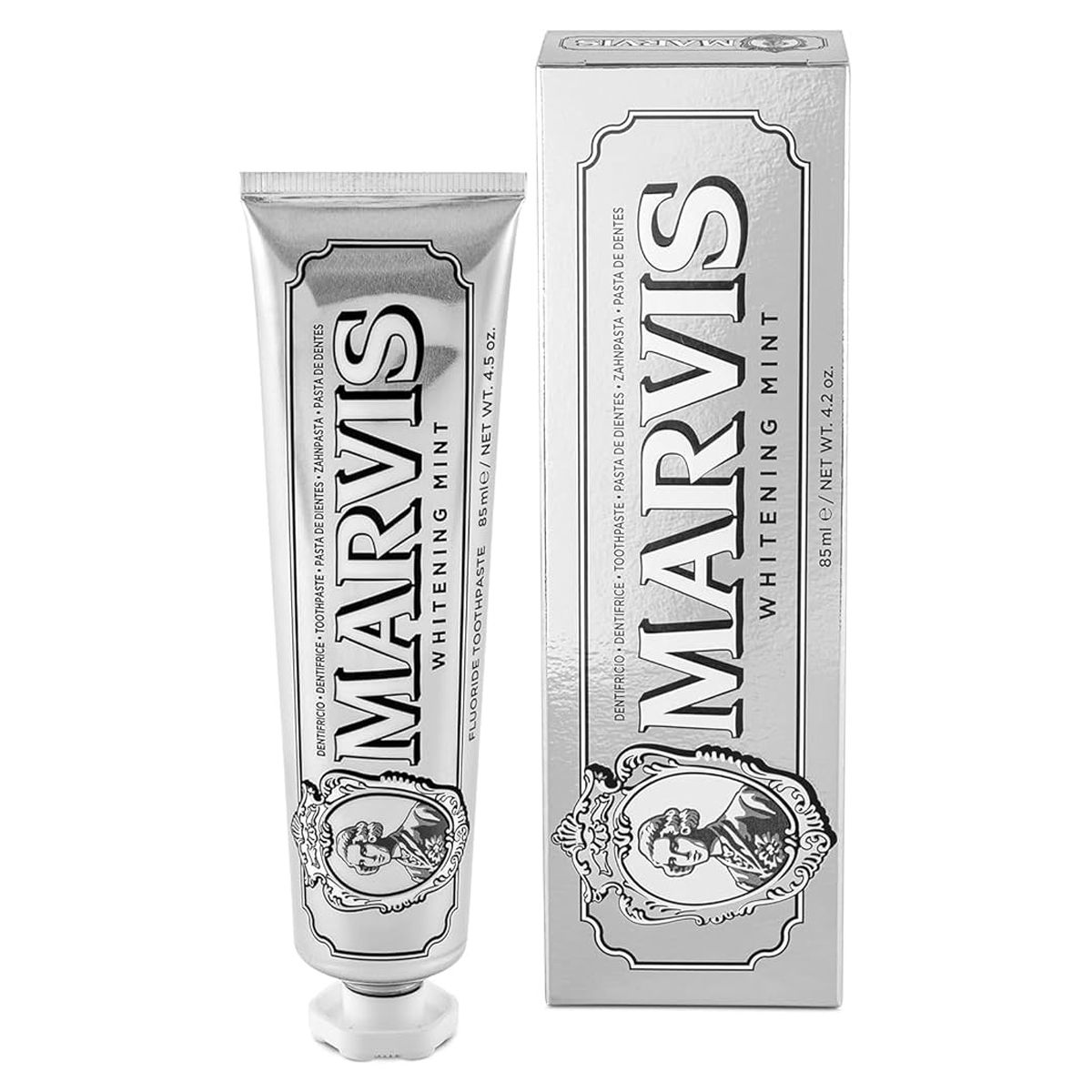 Marvis dentifricio sbiancante alla menta 85 ml