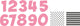 Marianne design • collectables snij- embosstencil party getallen