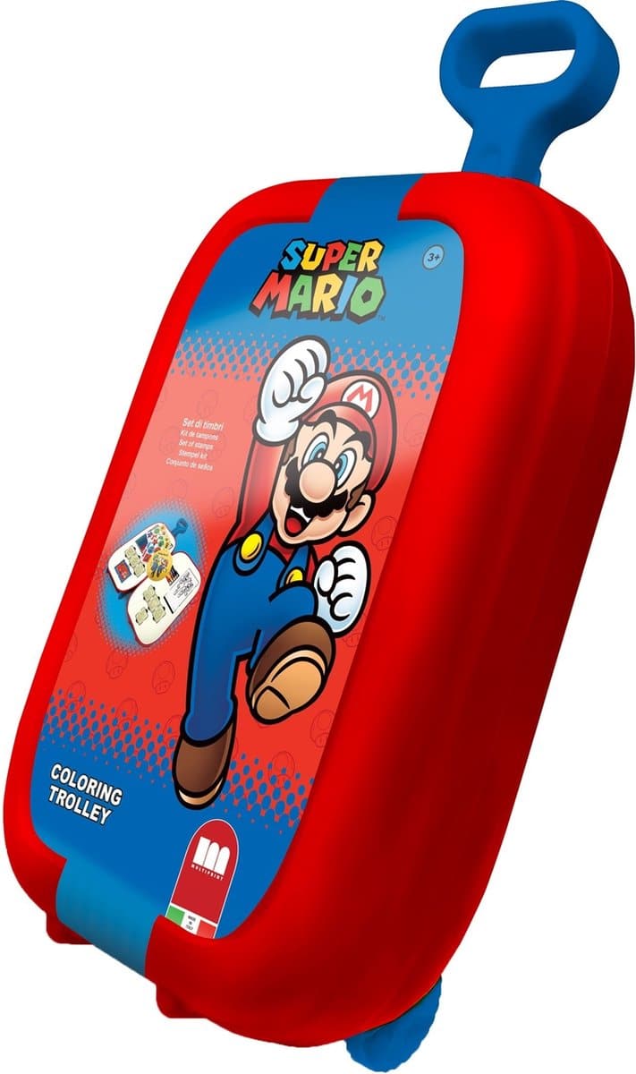 Certificado Multiprint Set Trolley Super Mario: 63 piezas