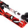 Marvel spider-man 2-wiel kinderstep jongens aluminium rood