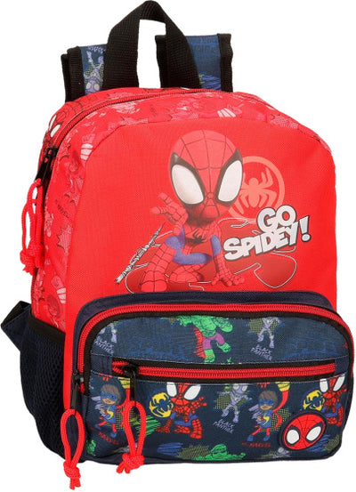 Marvel Go Spidey Backpack Junior 6,8 litri rosso nero