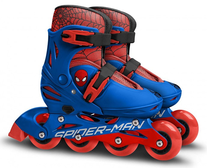 Spider-Man Inlineskates Hardboot rojo azul tamaño 30-33