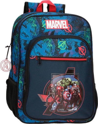 Marvel on the Warpath Backpack Junior 13.7 litros Blue Blue Black